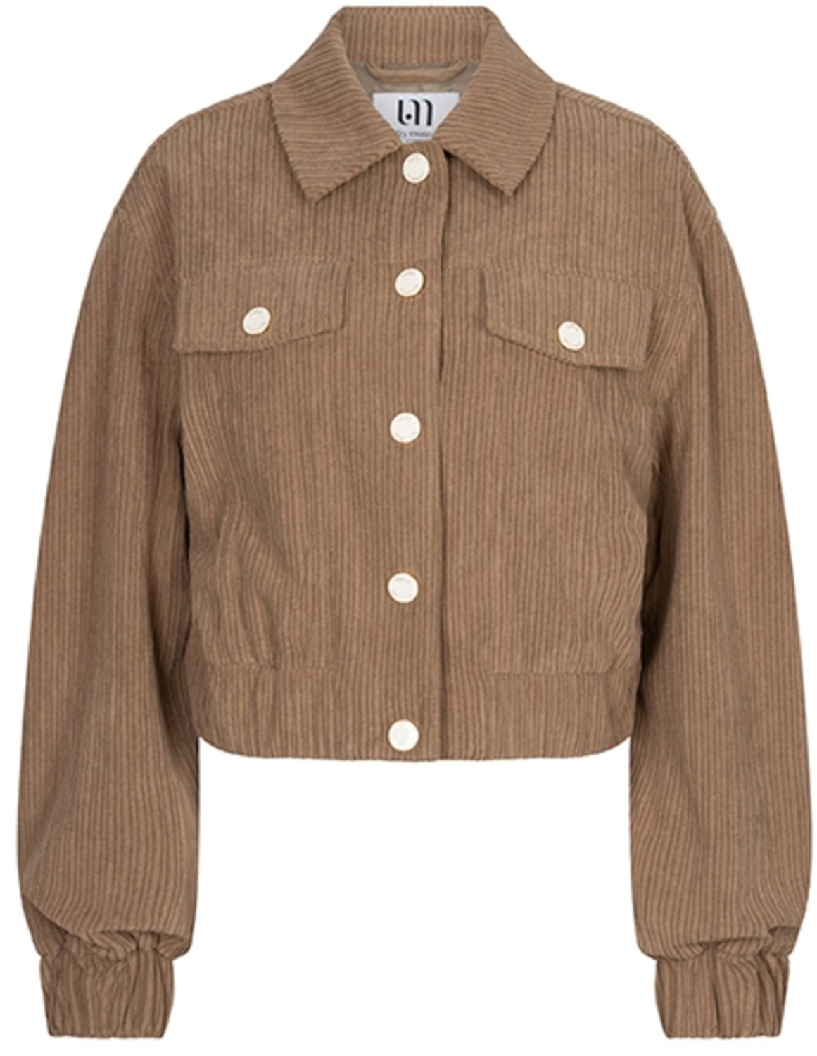 Lofty Manner Jas Jacket Jaxy Corduroy Rj46 Taupe Dames Maat - XS