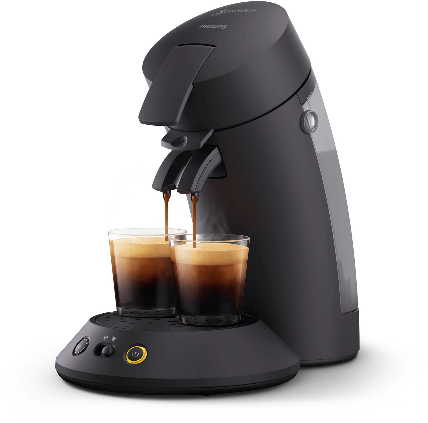 Bol.com Philips Senseo Original Plus Koffiepadmachine CSA210/22 - Keuze uit 1 of 2 Kopjes - Instelbare Intensiteit - Automatisch... aanbieding