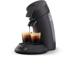 Philips Senseo Original Plus Koffiepadmachine CSA210/22 - Keuze uit 1 of 2 Kopjes - Instelbare Intensiteit - Automatische Uitschakeling - Zwart