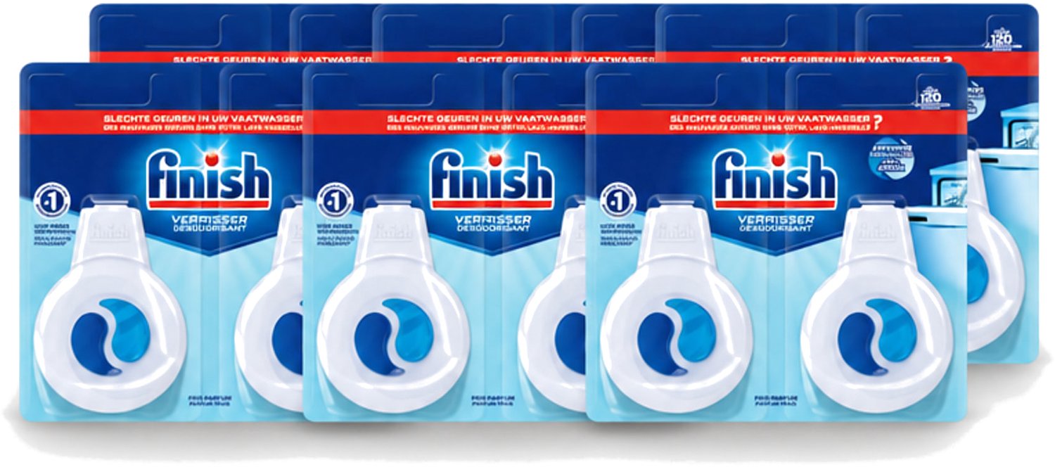 6 x Finish Deo Odorstop - Vaatwasverfrisser - Fris Parfum - Anti-geur - Tot 120 Afwasbeurten - Voordeelverpakking - 6 stuks