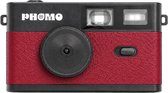 Phomo Digitale Retro Camera - Compact Camera - 8MP - 4 Retrofilters - Flits - SD-kaart - USB-C - Bordeauxrood