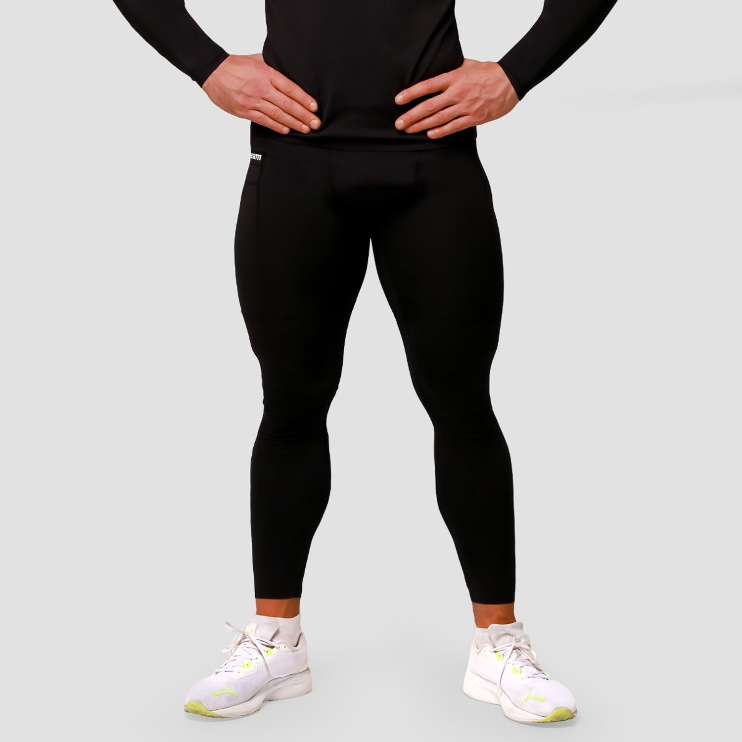GymBeam Mid Compressie Legging Zwart M