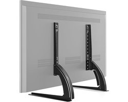 RFIVER Universal TV Stand TV Legs with Height Adjustment Fit Most 32-55 LCD LED Flat Screen Inch TVs, Tabletop Pedestal TV Legs Max VESA to 800x400mm