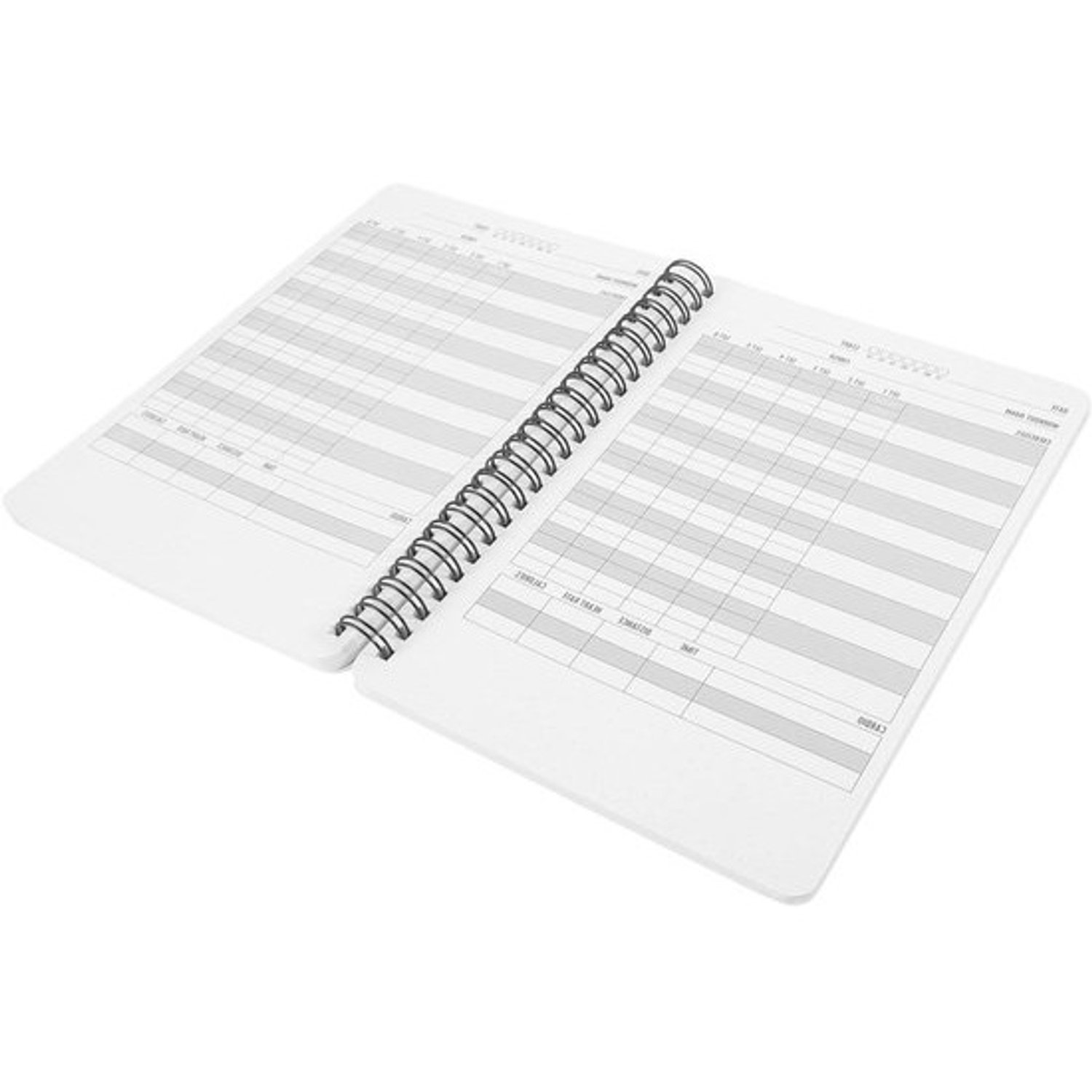 Workout Boek - Fitness Planner - Gezondheid Bijhouden - Maandelijkse Controles - 21 x 15 cm - Gekleurd