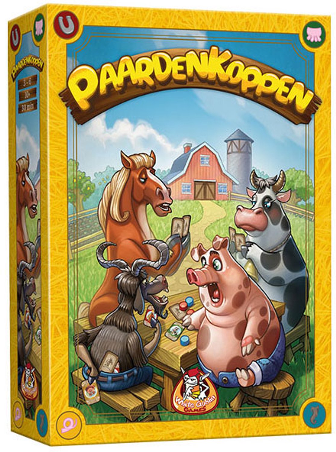 White Goblin Games - Paardenkoppen - Kaartspel - 3 tot 6 spelers - 30 minuten - Vanaf 10 jaar