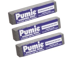 3 stuks PUMIE STICK reinigingssteen voor grill WC oven bimssteen schuurblok