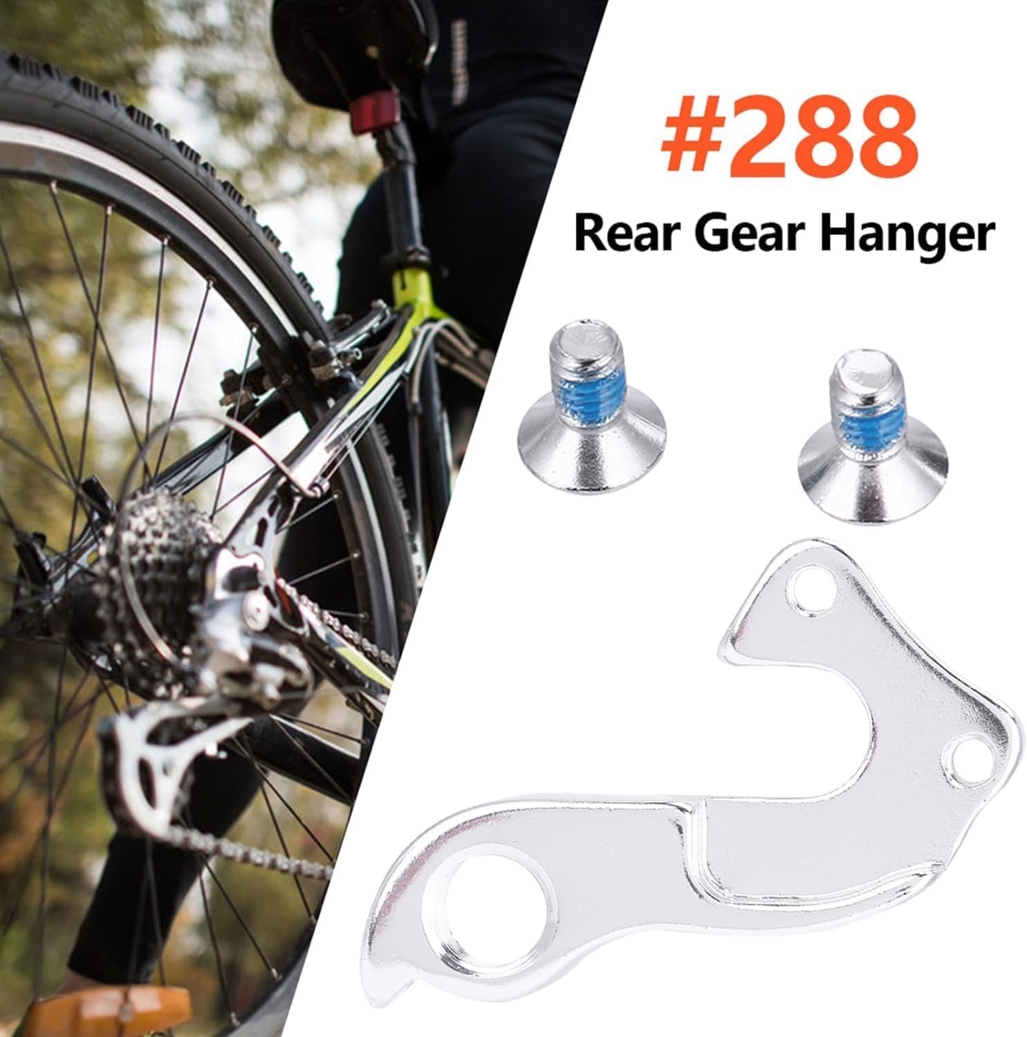 BOROCO 1 St Fietsen Bicy Aluminium Achter Gear Mech Derailleur Hanger Haak Dropout Frame(288) - ShopVlot