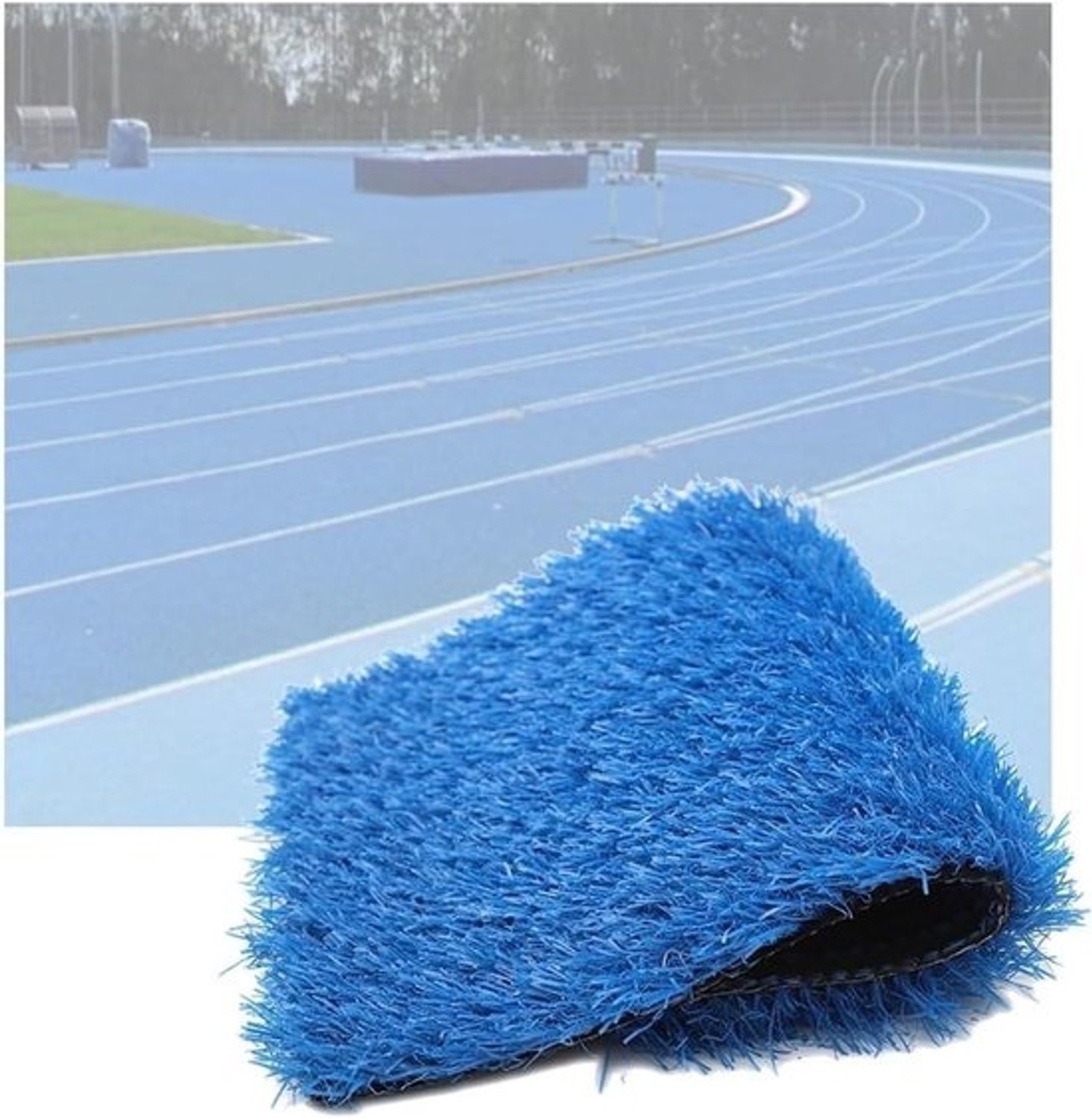 Kunstgras Rol - Gazon Tapijt - Buiten Decoratie - Sneldrogend Drainage - 35 cm dikte - Groen
