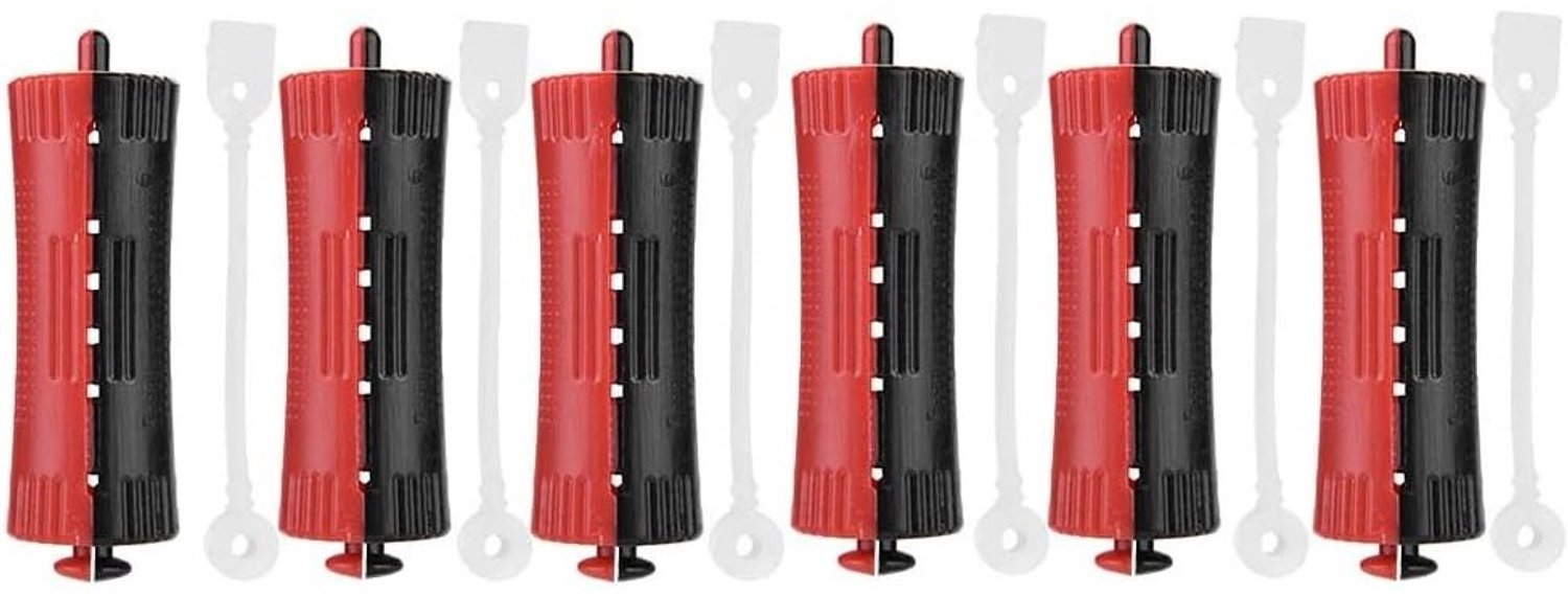Krulspelden - Multikleur - 3 cm - Kunststof - Voor Kappers en Thuisgebruik