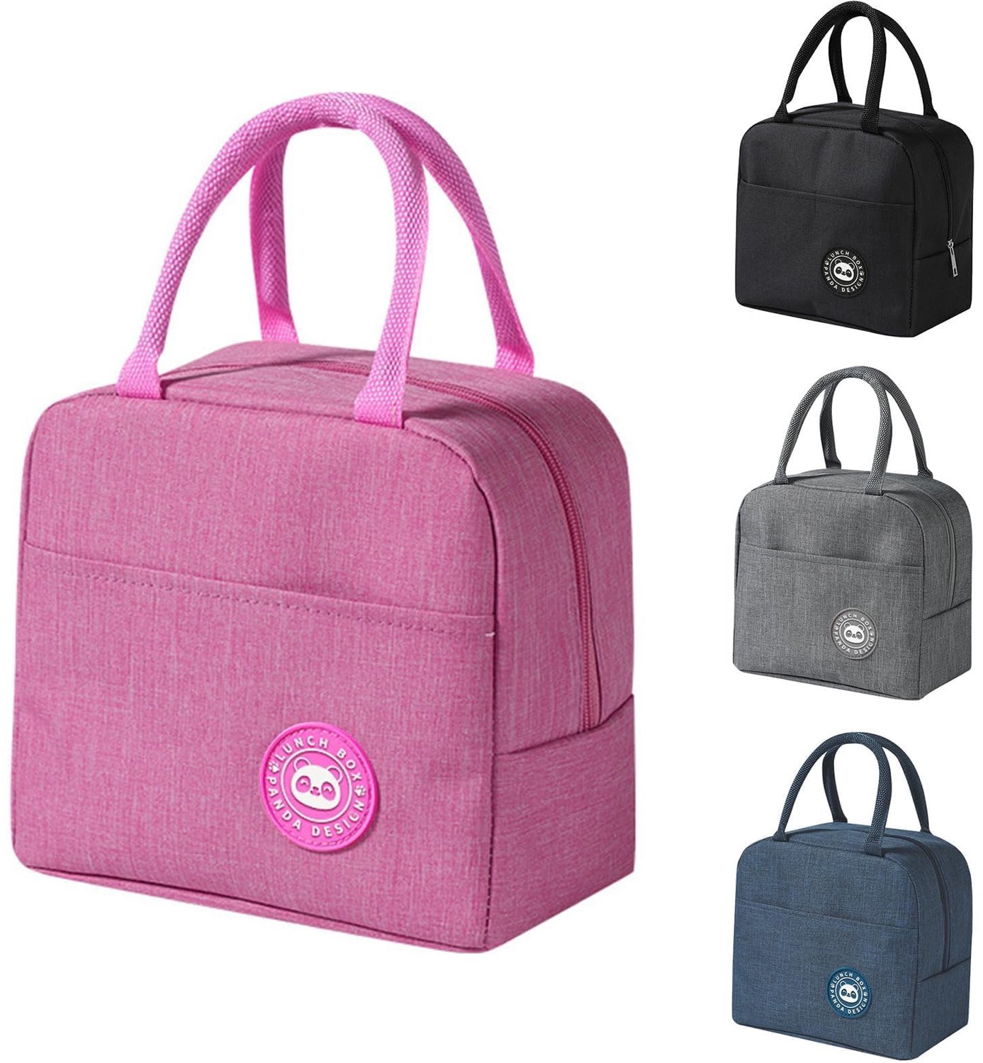Ruccy Koeltas, klein, 6 l, kleine lunchtas met geïsoleerde aluminiumfolie, draagbare thermotas, opvouwbare isolatietas - ShopVlot