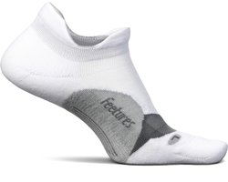 Feetures - Elite Light Cushion No Show Tab - White - X-Large (47-51)