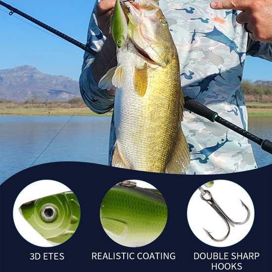 Kerst‑adventskalender 2026- 24‑delige kunstaas set voor vissen- divers assortiment met minnow- lepels en spinvislokken- feestcadeau voor vissersliefhebbers — afbeelding 3