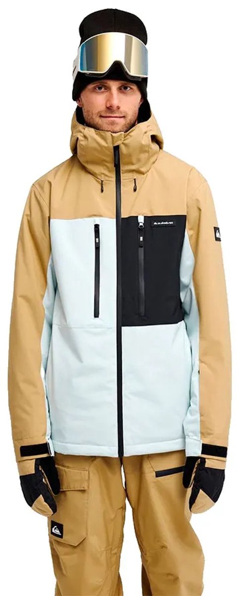 Quiksilver Sycamore 20k Jas Geel L Man