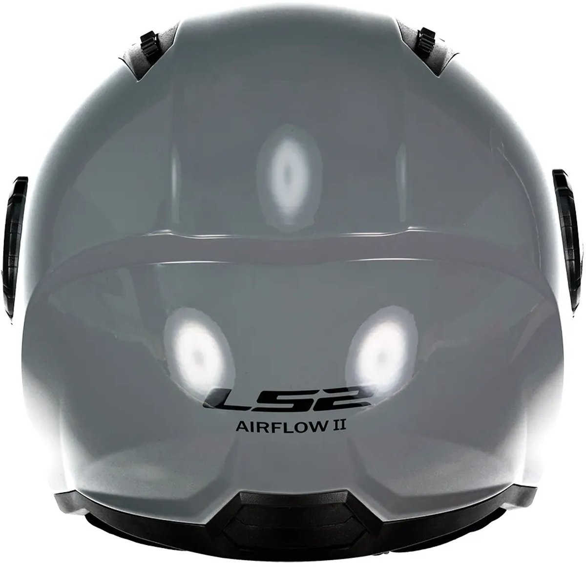 LS2 OF616 Airflow II Solid Nardo Grijs 06 Jethelm - Maat L - Helm – foto 3