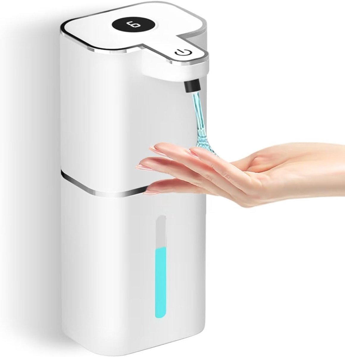 Zeepdispenser - 400 ml - Verstelbaar - Wit