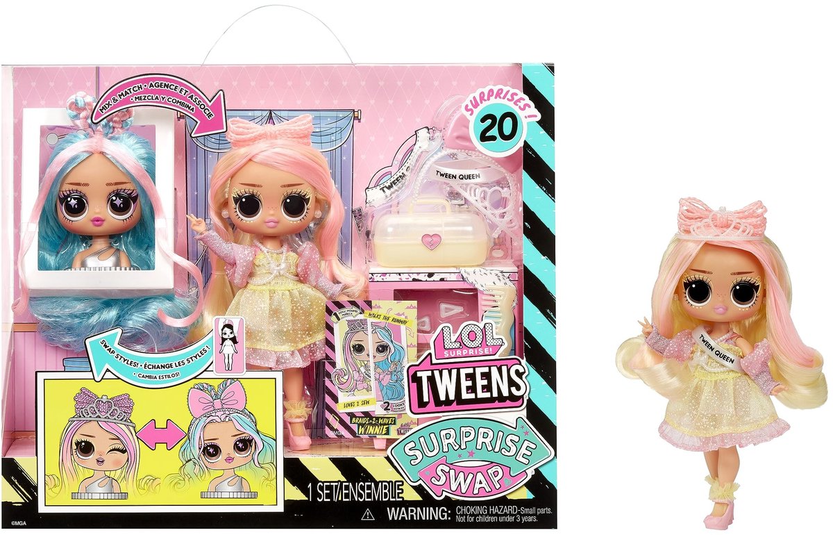 Elzusha - Fashion Poppen - Winnie met 20+ Accessoires