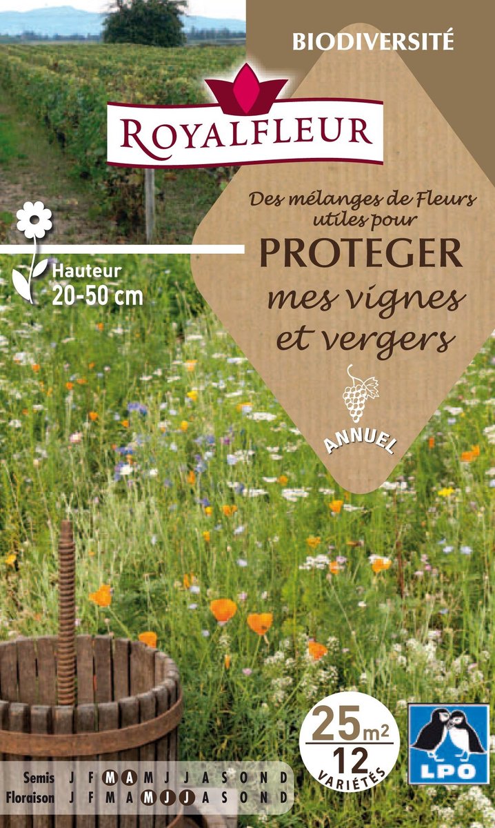 Elzusha - Bloemzaden voor Bescherming van Wijnstokken en Boomgaarden