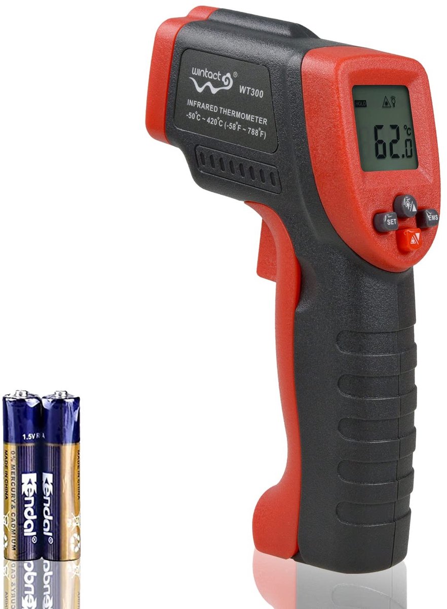 Elzusha - Infrarood Thermometer voor Digitale Temperatuurmeting tot 420°C
