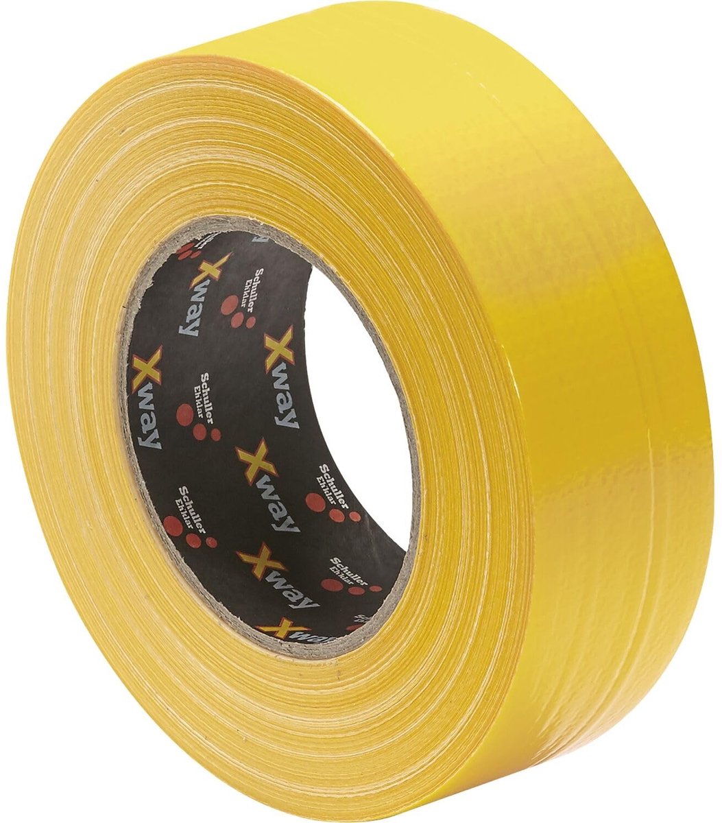 Elzusha - Extra sterke tape - 50 meter waterbestendig geel