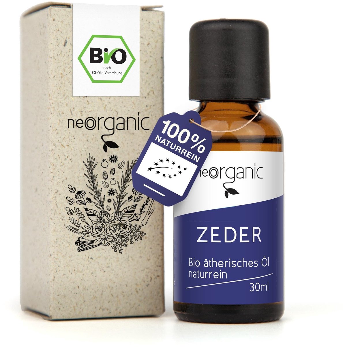 Elzusha - Biologische Cederolie 100% Natuurlijk