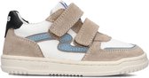 Develab 44433 Sneakers Jongens - Leren Sneaker - Beige - Maat 25