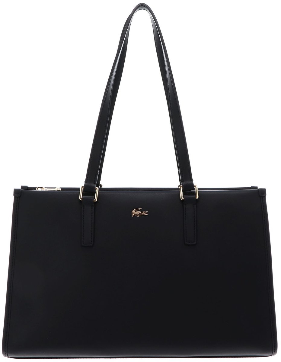 LACOSTE shopper Shopping Bag Noir zwart