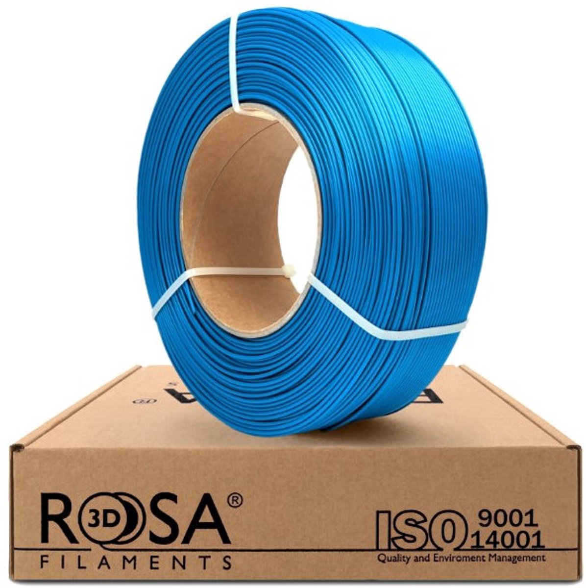 Rosa3D PLA Capri Blauw satin 1,75 mm 1 kg Refill Filament