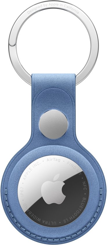 Apple Finewoven Airtag-sleutelhanger – Veldbloemblauw