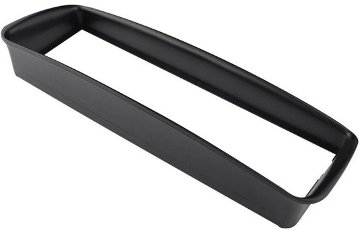 Autoradioframe - Dashboard Paneel - Auto Audio Installatie - Naadloze Integratie - Single Din - Zwart