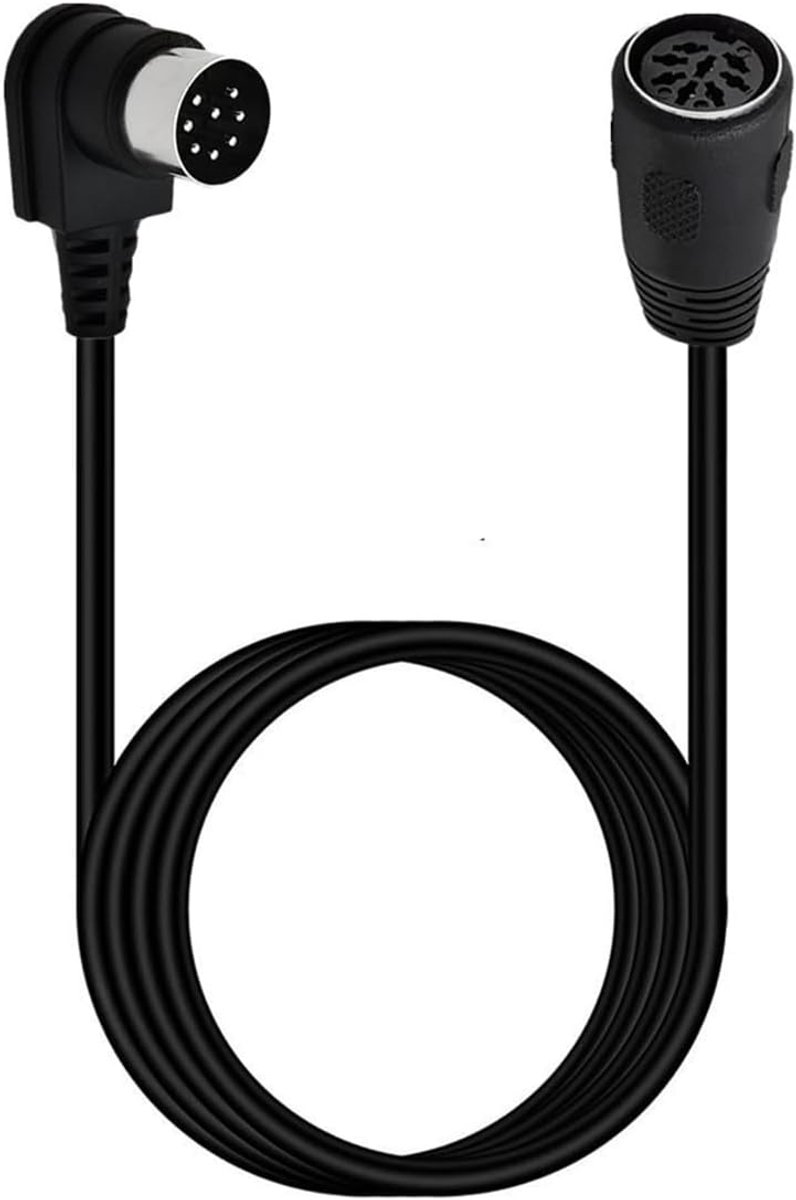 8-pins DIN-stekker naar bus verlengkabel koperen kern microfoon Daisy Chain audiosignaal voor vergaderruimte (3 m)