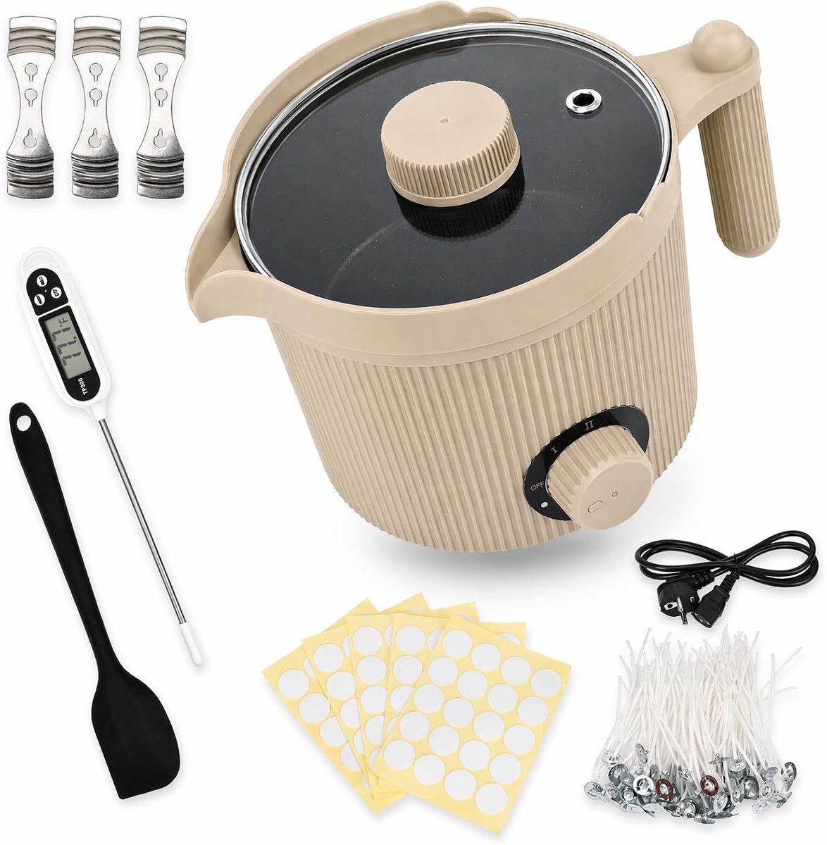smeltpot 1,5 l, waxsmelter voor volwassenen beginners