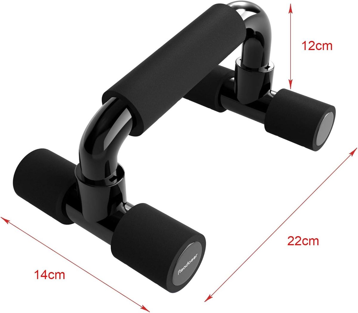 Push up board - Zwart - Fitness Push-up Grepen - Antislip Stangen - Voor Bovenarmtraining