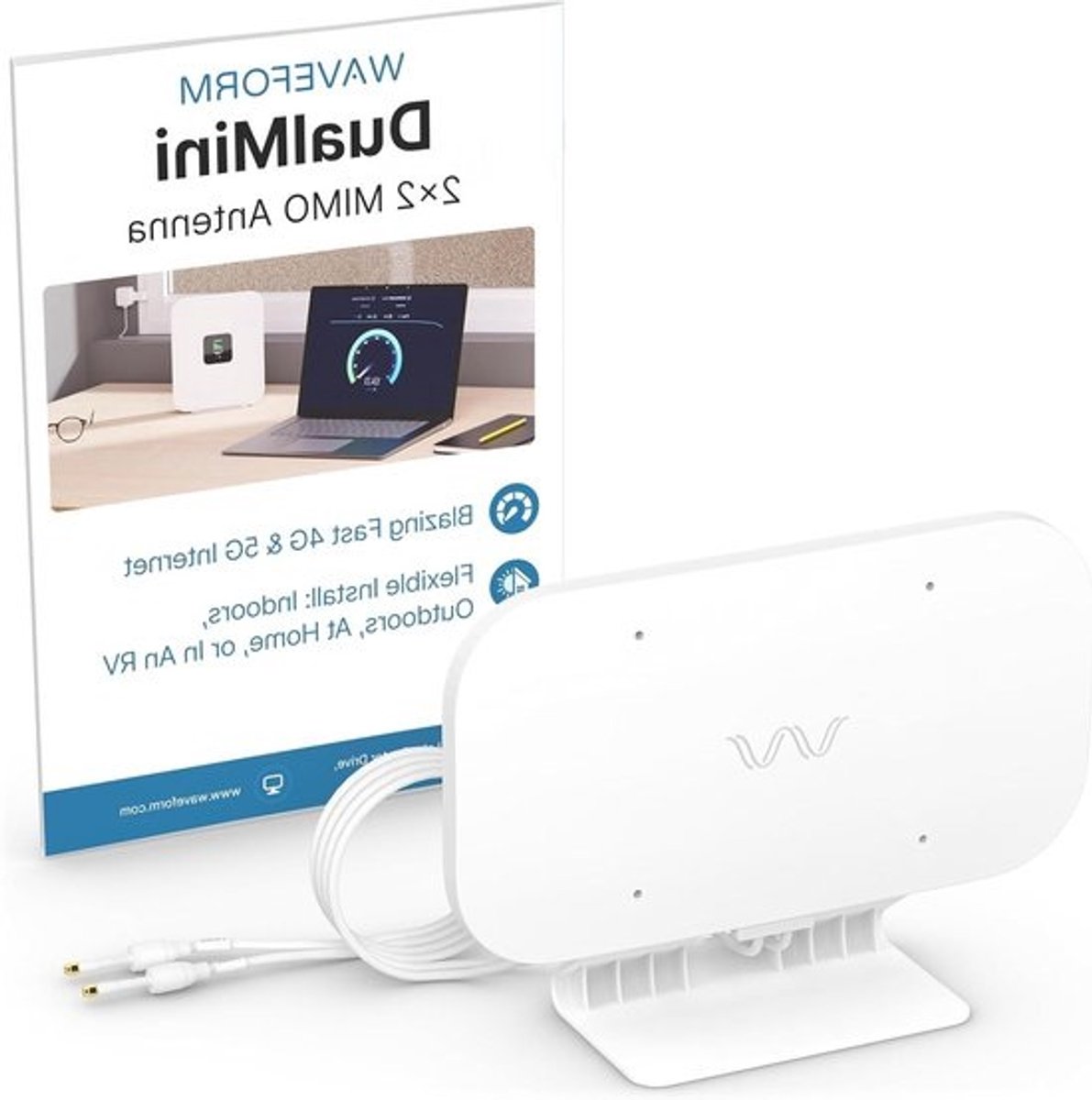 Externe Antenne - 5G Antenne Router - Internet Verbeteren - Omnidirectioneel Ontwerp - 2x2 MIMO - Wit