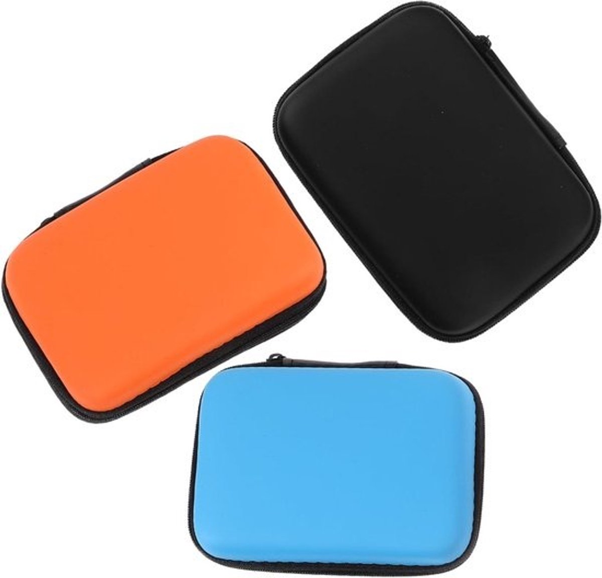 Opbergcase Harde Schijf - Beschermtas Hdd - Data Veilig Opslaan - Waterdicht Schokbestendig - 14 x 10.5 x 4 cm