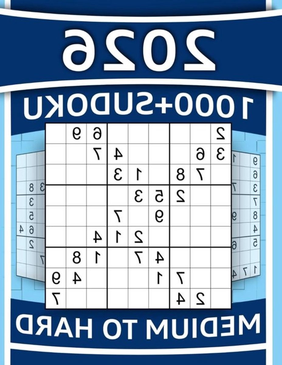 Sudoku Puzzelboek - Logica Spel - Hersenen Trainen - Stap-voor-stap Oplossingen - 1000+ Puzzels - Niet Van Toepassing