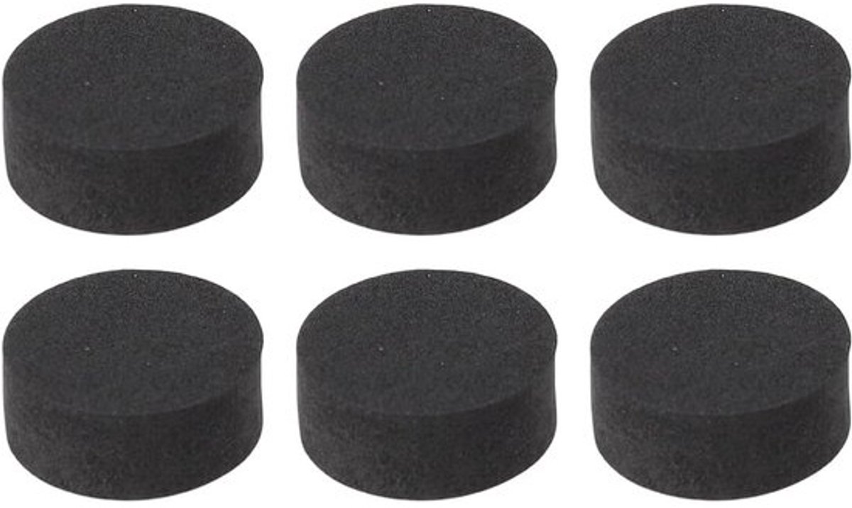 Geluidsisolatie Pads - Speaker Dempers - Audio Optimalisatie - Zelfklevend EVA Schuim - 50 Stuks - Zwart