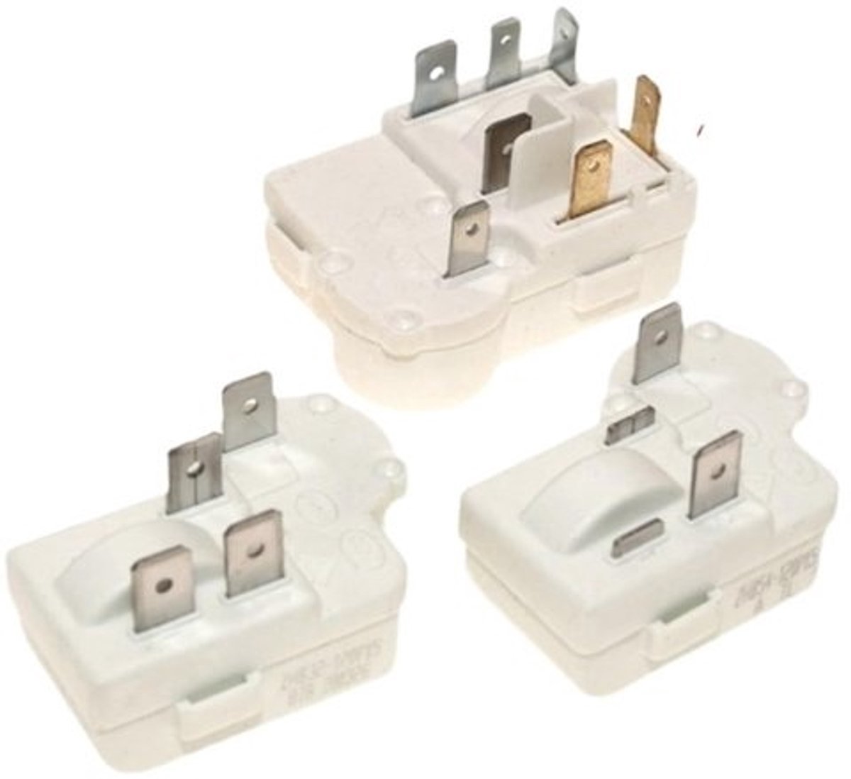Overbelastingsrelais - Koel-vriescombinatie Starter - Industriële Elektro - 10 Pins Aansluiting - Compact Formaat