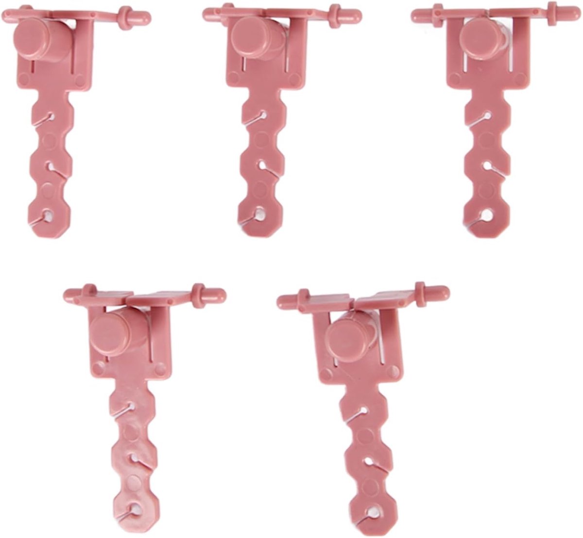 5 STKS Breimachine Spanners Ergonomische Non Stick Duurzame Plastic Spanners Adapter Vervangende Accessoires voor Naaien