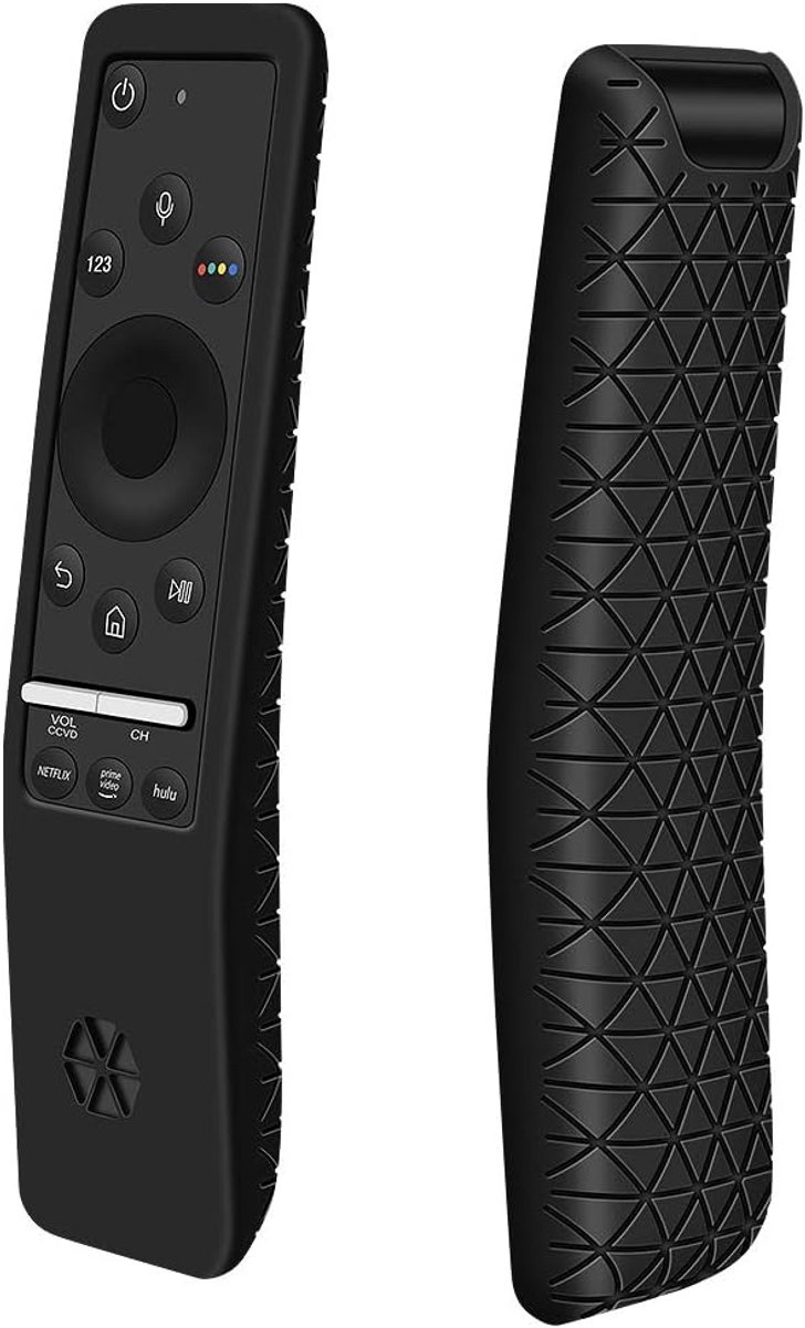 beschermhoes voor Samsung afstandsbediening BN59-01312A BN59-01259B BN59-01259E BN59-01274A, antislip [verdikking] hoes voor Samsung Smart TV 4K TV BN59 afstandsbediening (zwart)