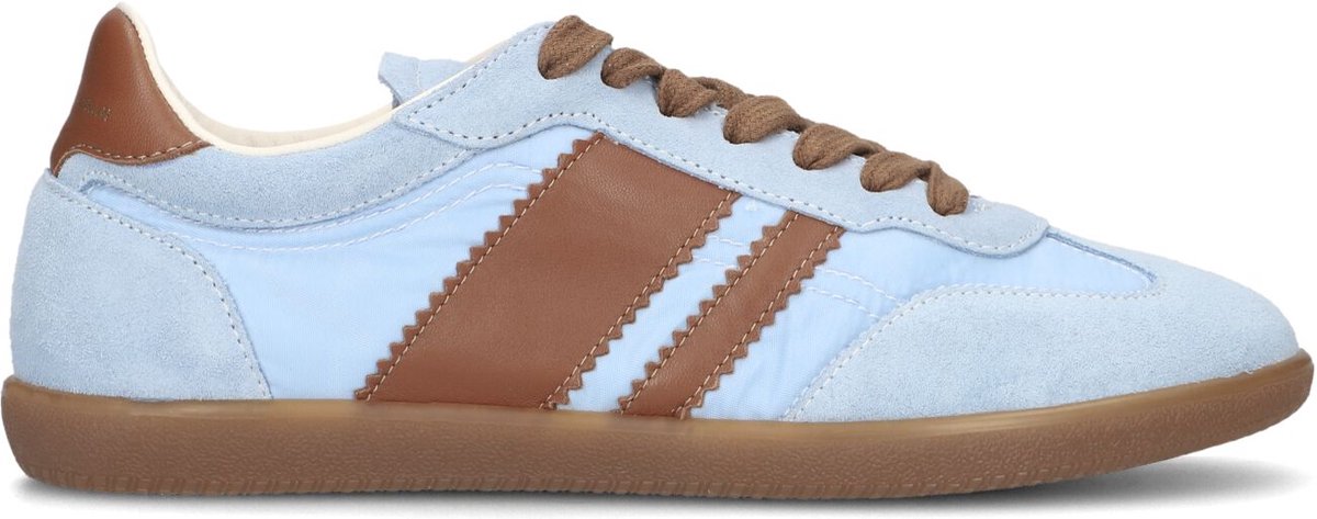 STEFANO LAURAN 1white119 Sneakers - Textiel - Dames - Blauw - Maat 38