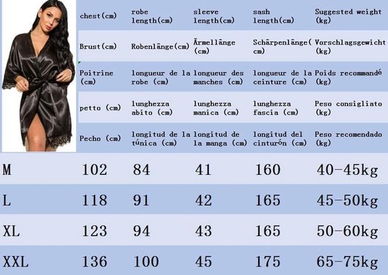 ochtendjas badjas satijn kort sexy kimono robe V-hals nachtkleding met riem nachthemd voor bruid bruidsmeisjes — afbeelding 4