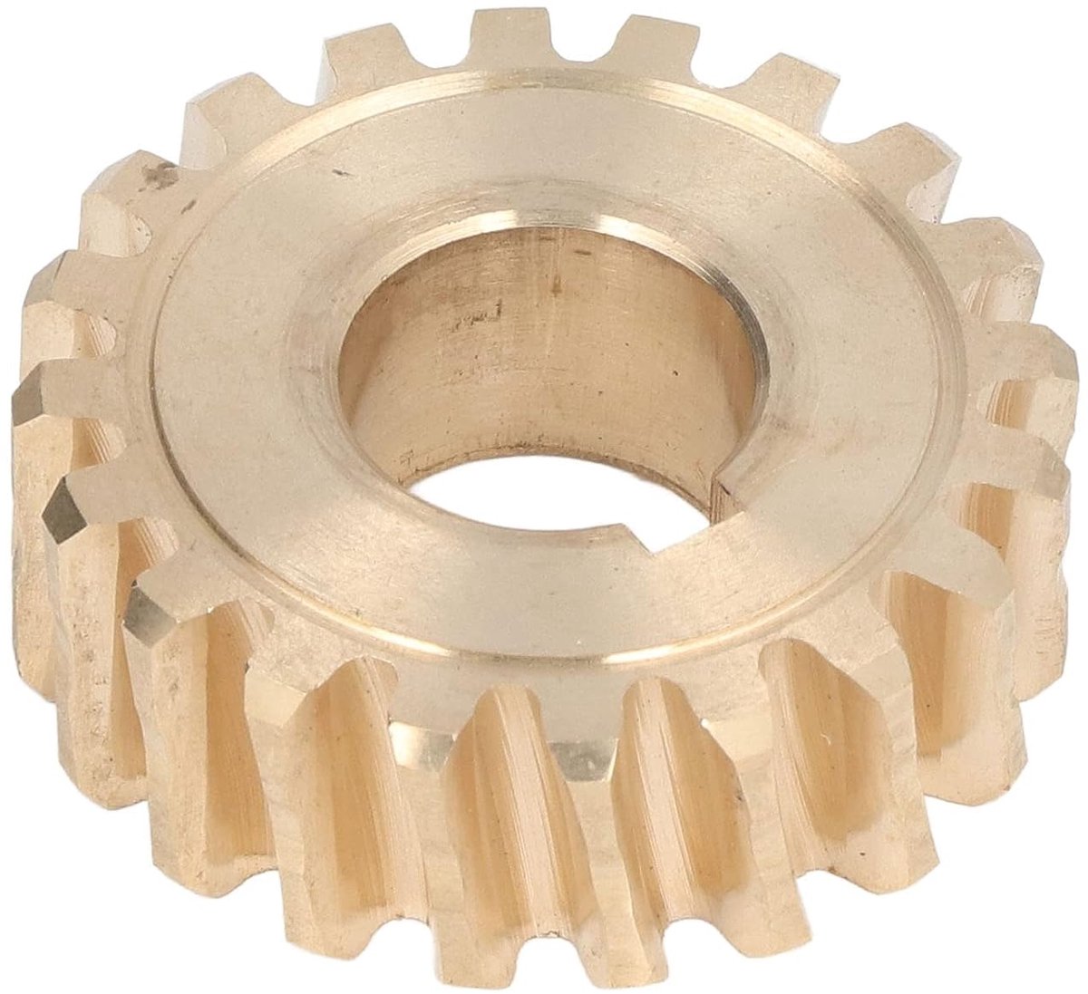 Wormwiel 20 Tanden Messing voor Troy Bilt Sneeuwblazers, 1-7/8in OD, Vervangend Onderdeel voor 917-04861, 717-04449, 717-0528A, Eenvoudig Te Installeren