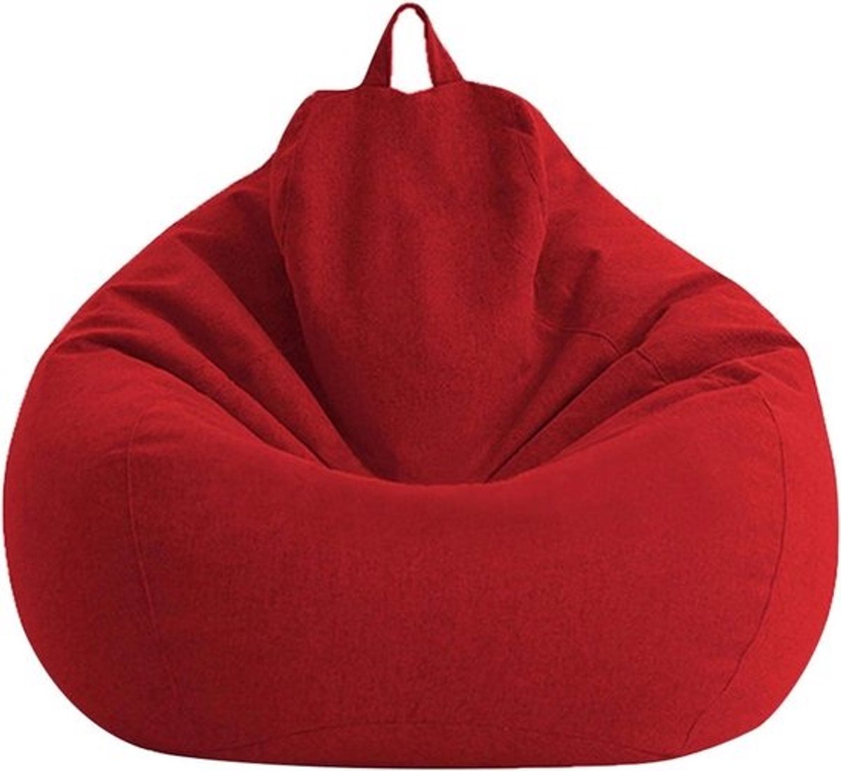 Zitzakstoelhoes 100 x 120 cm - Stevige zitzakhoes met rits - Geschikt voor volwassenen, kinderen en tieners
