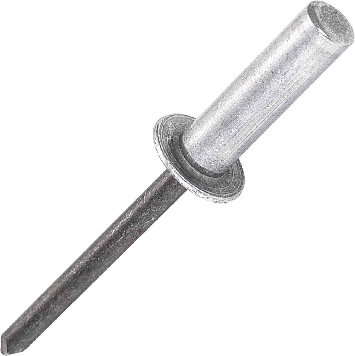 Blindklinknagels met gesloten uiteinde, 50 stuks, Ø 4,8 x 16 mm, koepelkop van aluminium met stalen doorn, verzegelde popklinknagels