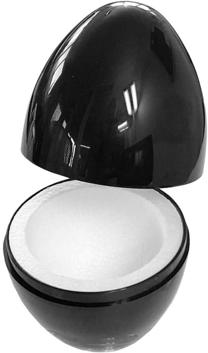 Thermo Eieren - Warme Eierhouder - Ontbijt Warm Houden - Tot 2 Uur Warm - Hoogte 95mm Diameter 65mm - Zwart