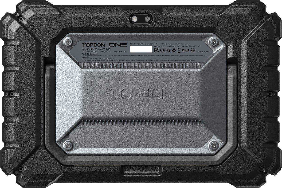 Topdon One Uitleestablet 2026 - OBD2 - 50+ servicefuncties - SGW Acces - Ecu Codering - J2534 Interface - AI Tablet - Engels thumbnail 5