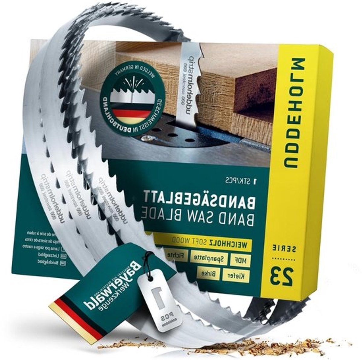 Lintzaagblad - Zaagband - Hout Bewerken - Hoogwaardig Staal - 2360x15x0.5mm 4Tpi - Metaal