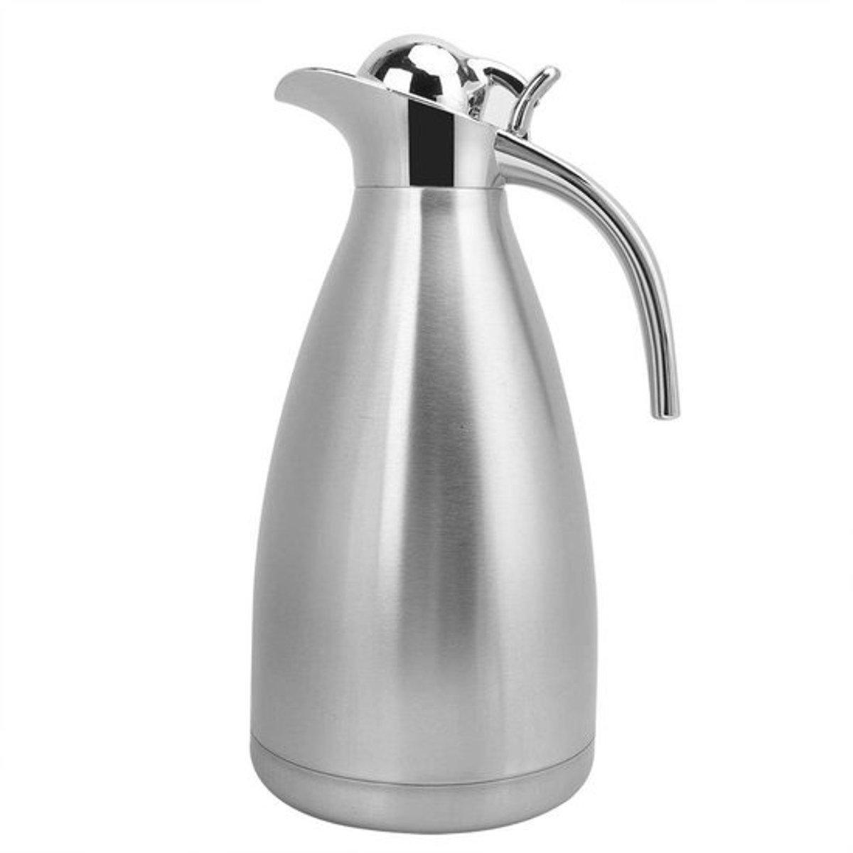 Solidchoice - Vacuüm Thermokan 2L Roestvrij Staal voor Koffie en Thee