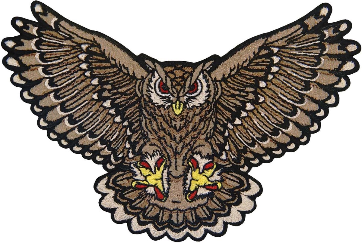 De uil in vlucht Patch