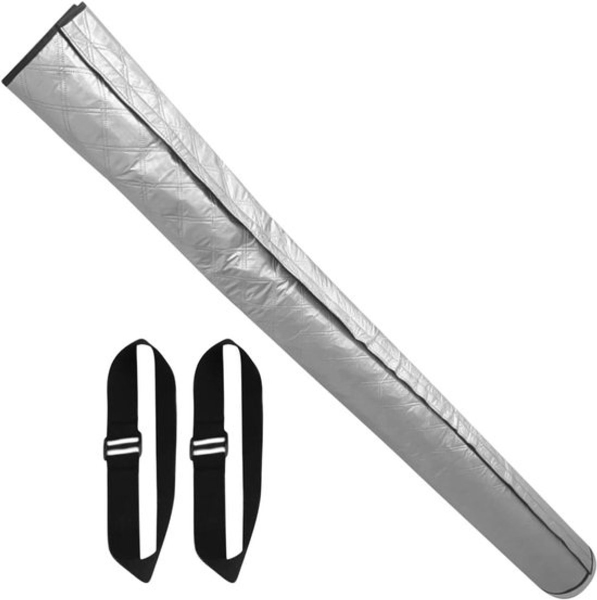 Buisisolatie - Isolatietape - Warmtebescherming - Flexibel Polyester - 3000 cm² - Grijs